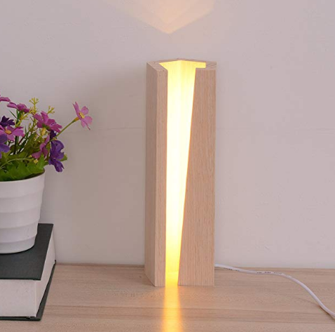 Wood Desk Lamp